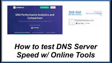 dns server test|DNS Check and DNS Report Tools